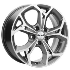 Khomen 1702 7x17 5x114.3 ET 39 Dia 60.1 (silver)