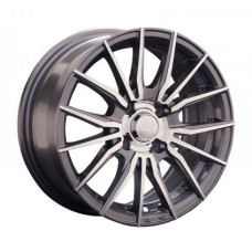 LS Wheels LS791 6.5x15 4x100 ET 40 Dia 73.1 (GMF)