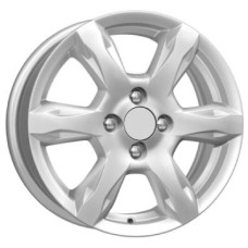 K&K KC693 6x15 4x100 ET 48 Dia 54.1 (silver)