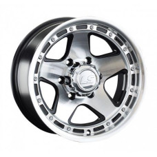 LS Wheels 870 8x15 6x139.7 ET -10 Dia 106.1 (BKF)