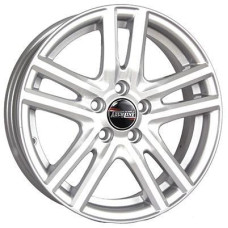 Tech Line 429 5.5x14 4x100 ET 43 Dia 60.1 (silver)